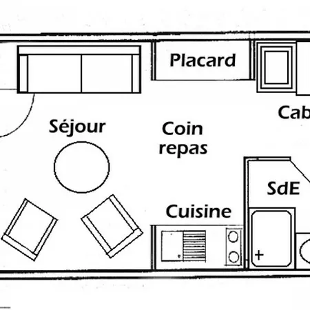 Apartment Avec Balcon Sud, 4 Couchages, Equipe, Vue Pistes - Fr-1-293-178 *