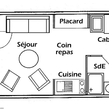 Lejlighed Aux Saisies, Balcon Sud, 4 Couchages - Fr-1-293-178 Les Saisies